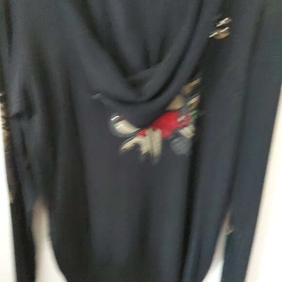 Ed Hardy Christian Audigier Jacket "Love Kills Slowly" Women’s size 14 (L) - Picture 3 of 6